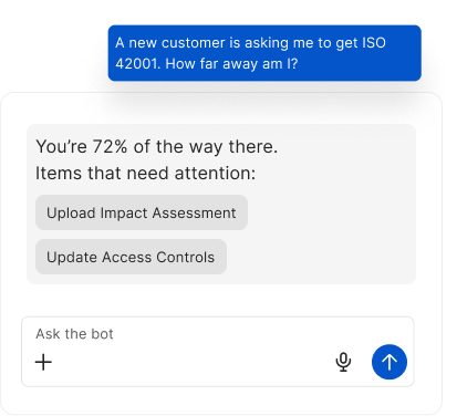 An AI-powered central place for all compliance data